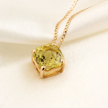 Cargar imagen en el visor de la galería, Dije Cuarzo Limón