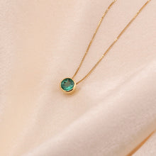 Cargar imagen en el visor de la galería, Gargantilla Esmeralda 6mm