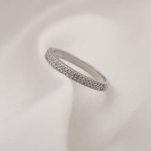 Cargar imagen en el visor de la galería, Argolla Asteria Oro Blanco