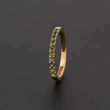 Cargar imagen en el visor de la galería, Anillo Natalie con Peridot