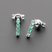 Cargar imagen en el visor de la galería, Topos entramado Esmeralda