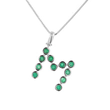 Cargar imagen en el visor de la galería, Dije Letra M Verde