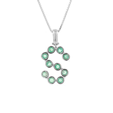 Cargar imagen en el visor de la galería, Dije Letra S Verde