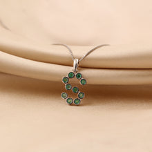 Cargar imagen en el visor de la galería, Dije Letra S Verde