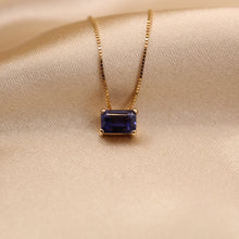 Cargar imagen en el visor de la galería, Gargantilla Noor con Iolita