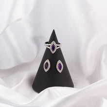 Cargar imagen en el visor de la galería, Anillo Ein con amatista