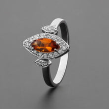 Cargar imagen en el visor de la galería, Anillo Ein con citrina