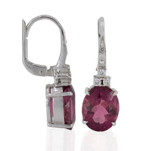 Cargar imagen en el visor de la galería, Aretes Gota de Turmalina