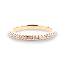 Cargar imagen en el visor de la galería, Argolla Jolene Oro Amarillo con Circonia Cubica