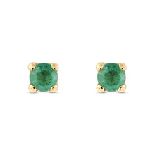 Cargar imagen en el visor de la galería, Topos esmeralda redondos 3mm