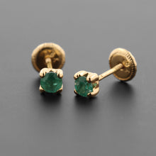 Cargar imagen en el visor de la galería, Topos esmeralda redondos 3mm