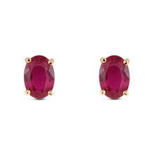 Cargar imagen en el visor de la galería, Topos ruby ovalados pushback