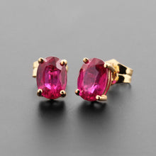 Cargar imagen en el visor de la galería, Topos ruby ovalados pushback