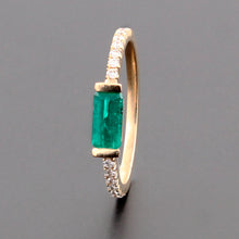 Cargar imagen en el visor de la galería, Anillo Horizonte Verde