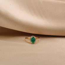 Cargar imagen en el visor de la galería, Anillo Sol de Esmeralda