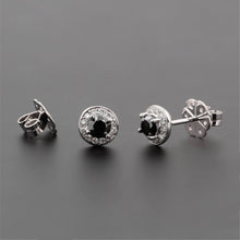 Cargar imagen en el visor de la galería, Aretes Avel - Diamante Negro