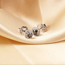 Cargar imagen en el visor de la galería, Aretes Avel - Diamante Negro