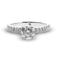 Cargar imagen en el visor de la galería, Anillo Lucia Oro Blanco