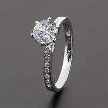 Cargar imagen en el visor de la galería, Anillo Elysée Oro Blanco