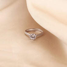 Cargar imagen en el visor de la galería, Anillo Elysée Oro Blanco