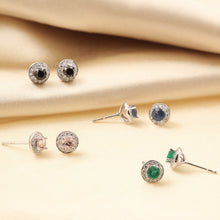 Cargar imagen en el visor de la galería, Aretes Avel - Diamante Negro
