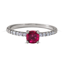 Cargar imagen en el visor de la galería, Anillo Cirse con Rubelita