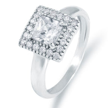 Cargar imagen en el visor de la galería, Anillo Princess Halo