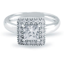Cargar imagen en el visor de la galería, Anillo Princess Halo