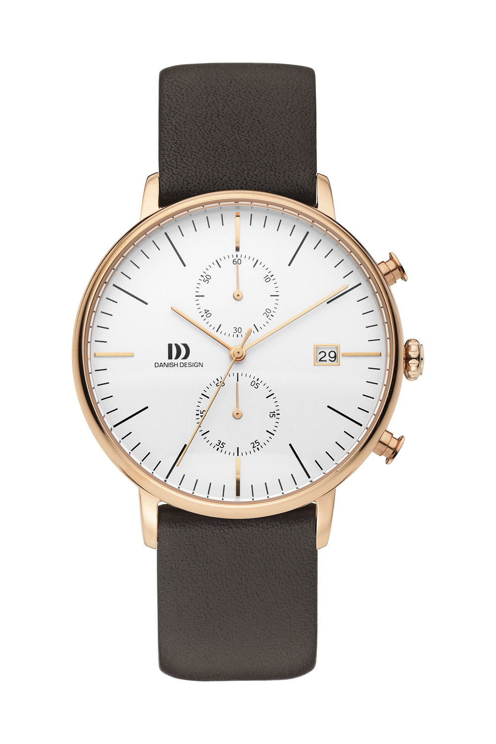 Reloj Danish Design de Acero con Manija de cuero
