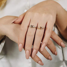 Cargar imagen en el visor de la galería, Anillo Carrie-Silver