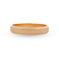 Argolla Escalera Oro Amarillo 18K