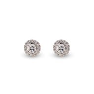 Aretes Avel con Diamante