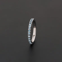 Cargar imagen en el visor de la galería, Anillo Veronica con Topacio Azul
