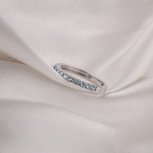 Cargar imagen en el visor de la galería, Anillo Veronica con Topacio Azul
