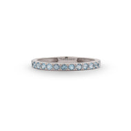 Anillo Veronica con Topacio Azul