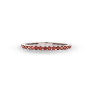 Anillo Veronica con Granate