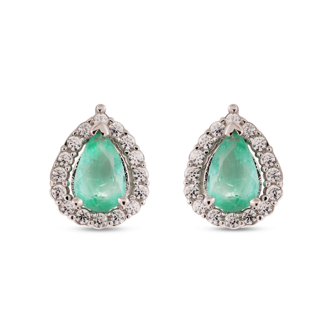 Aretes Green Pear