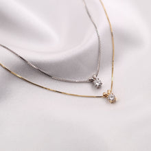 Cargar imagen en el visor de la galería, Gargantilla Lahn Oro Blanco
