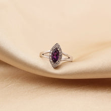 Cargar imagen en el visor de la galería, Anillo Ein con amatista
