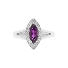 Cargar imagen en el visor de la galería, Anillo Ein con amatista
