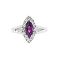 Anillo Ein con amatista