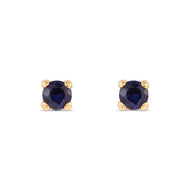 Topos zafiro redondos 3mm