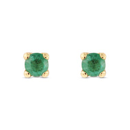 Topos esmeralda redondos 3mm