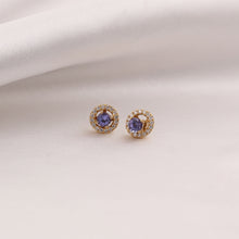 Cargar imagen en el visor de la galería, Jackets de Diamante oro amarillo 18k
