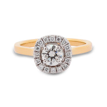Cargar imagen en el visor de la galería, Anillo Lamia Diamante Talla Brillante
