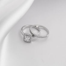 Cargar imagen en el visor de la galería, Anillo Lamia Diamante Rectangular
