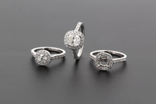 Cargar imagen en el visor de la galería, Anillo Lamia Diamante Ovalado
