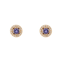 Cargar imagen en el visor de la galería, Jackets de Diamante oro amarillo 18k
