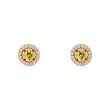 Cargar imagen en el visor de la galería, Jackets de Diamante oro amarillo 18k
