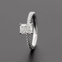 Cargar imagen en el visor de la galería, Anillo Julia Oro Blanco

